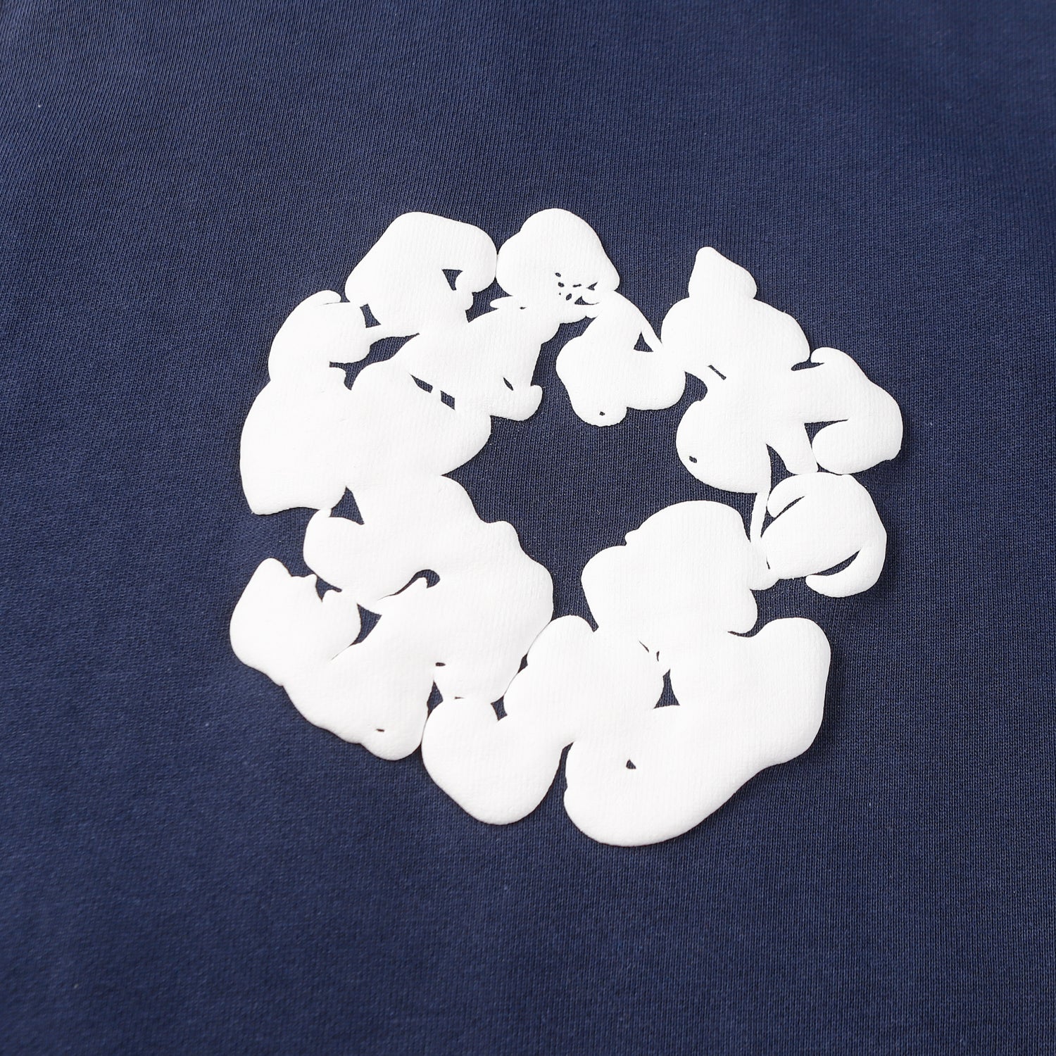 Denim Tears The Cotton Wreath Navy Sweatpants