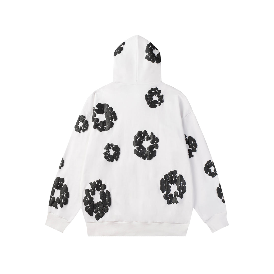 Denim Tears Cotton Wreath White Hoodie