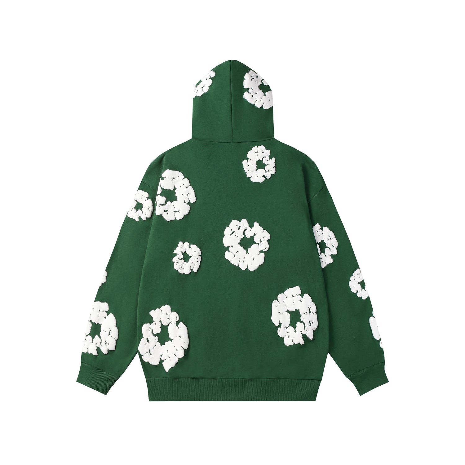 Denim Tears Cotton Wreath Green Hoodie
