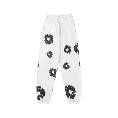 Denim Tears The Cotton Wreath White Sweatpants