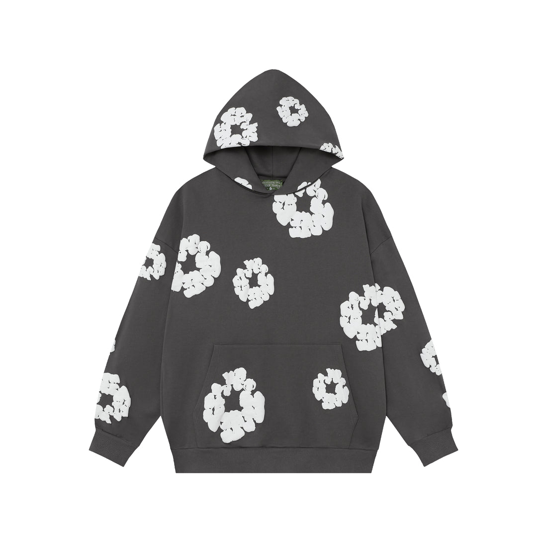 Denim Tears Cotton Wreath Dark Grey Hoodie