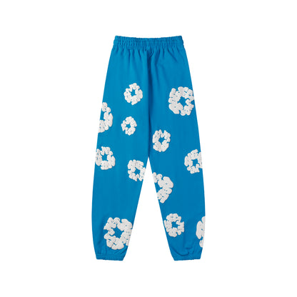 Denim Tears The Cotton Wreath Blue Sweatpants