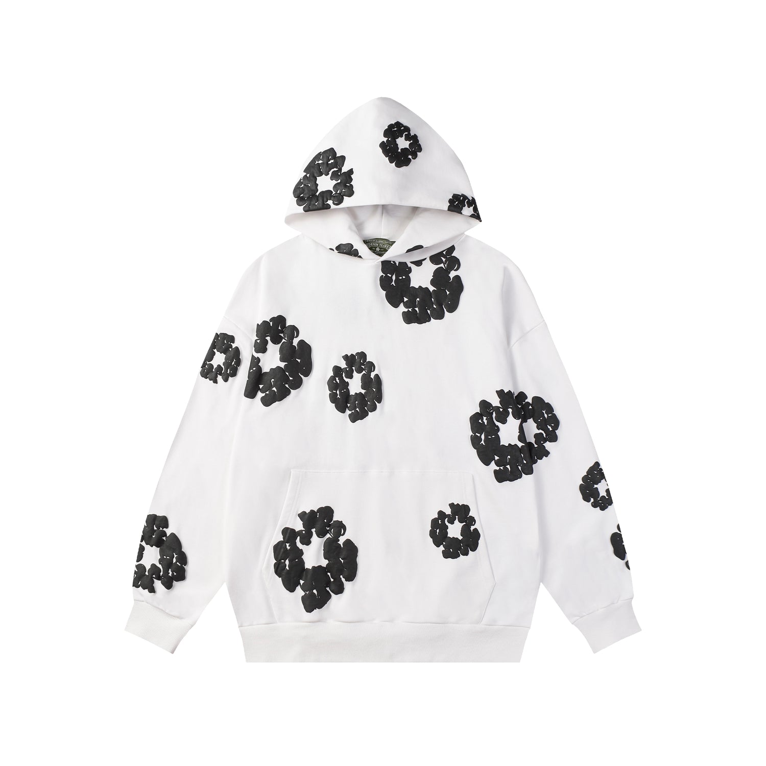 Denim Tears Cotton Wreath White Hoodie