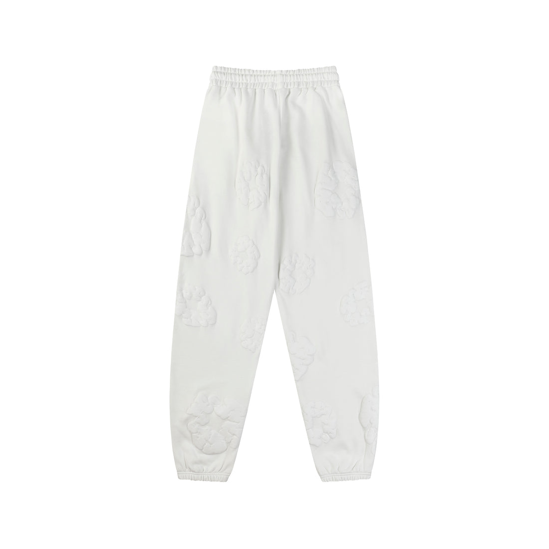 Denim Tears The Cotton Wreath All White Sweatpants