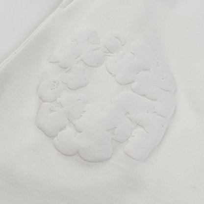 Denim Tears The Cotton Wreath All White Sweatpants