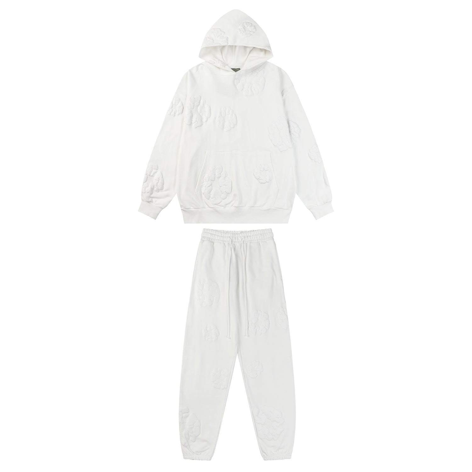 Denim Tears Cotton Wreath High Quality Variety Set Hoodie/Pants (2-piece)